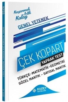 Kuzey Akademi Yayınları 2021 KPSS Genel Yetenek Yaprak Test Çek Kopart