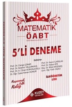 Kuzey Akademi Yayınları ÖABT İlköğretim Lise Matematik 5 li Deneme