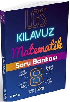  KVA Yayınları 8. Sınıf LGS Matematik Kılavuz Soru Bankası