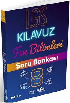  KVA Yayınları 8. Sınıf LGS Fen Bilimleri Kılavuz Soru Bankası