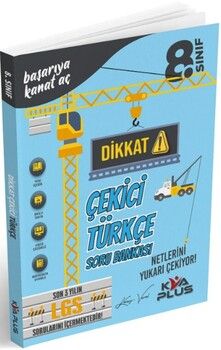 KVA Yayınları 8. Sınıf Dikkat Çekici Türkçe Soru Bankası