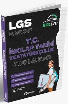 Lider Plus Yayınları 8. Sınıf LGS T.C. İnkılap Tarihi ve Atatürkçülük Solla Soru Bankası