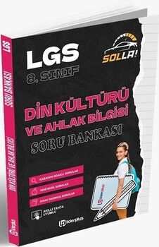 Lider Plus Yayınları 8. Sınıf LGS Din Kültürü ve Ahlak Bilgisi Solla Soru Bankası