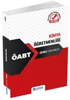 Lider Yayınları KPSS ÖABT Kimya Öğretmenliği Soru Bankası