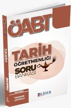 Lider Yayınları KPSS ÖABT Tarih Öğretmenliği Soru Bankası