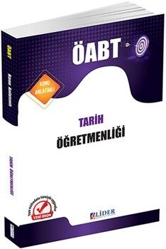 Lider Yayınları KPSS ÖABT Tarih Öğretmenliği Konu Anlatımı