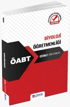 Lider Yayınları KPSS ÖABT Biyoloji Öğretmenliği Soru Bankası