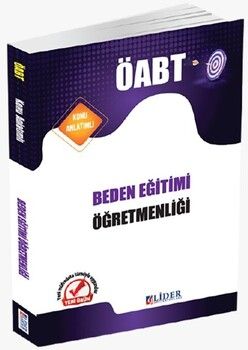 Lider Yayınları KPSS ÖABT Beden Eğitimi Öğretmenliği Konu Anlatımı