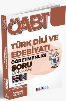 Lider Yayınları KPSS ÖABT Türk Dili Ve Edebiyatı Öğretmenliği Soru Bankası