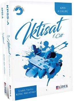 Lider Yayınları KPSS A Grubu İktisat Ünite Testli Konu Anlatımı Modüler Set
