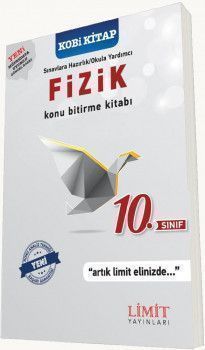 Limit Yayınları 10. Sınıf Fizik Konu Bitirme Kitabı