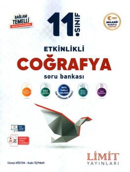Limit Yayınları 11. Sınıf Coğrafya Etkinlikli Soru Bankası