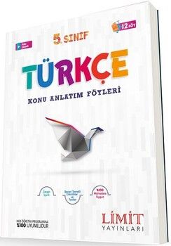Limit Yayınları 5. Sınıf Türkçe Konu Anlatım Föyleri 12 Föy