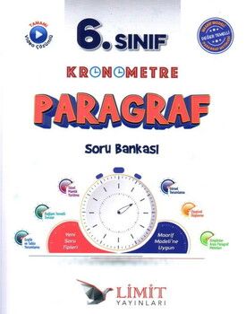 Limit Yayınları 6. Sınıf Paragraf Kronometre Soru Bankası