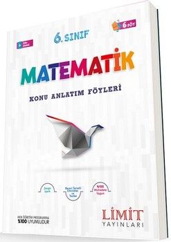 Limit Yayınları 6. Sınıf Matematik Konu Anlatım Föyleri