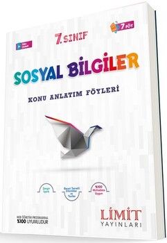 Limit Yayınları 7. Sınıf Sosyal Bilgiler Konu Anlatım Föyleri 7 Föy