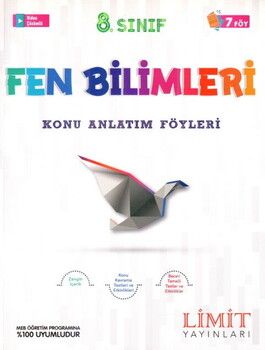 Limit Yayınları 8. Sınıf Fen Bilimleri Konu Anlatım Föyleri