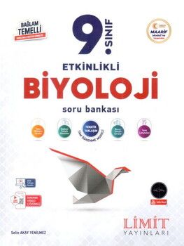 Limit Yayınları 9. Sınıf Biyoloji Etkinlikli Maarif Soru Bankası