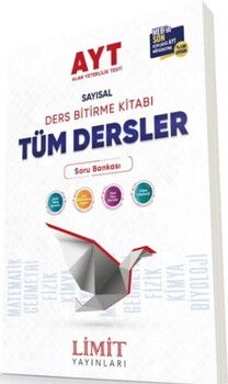 Limit Yayınları AYT Tüm Dersler Sayısal Soru Bankası