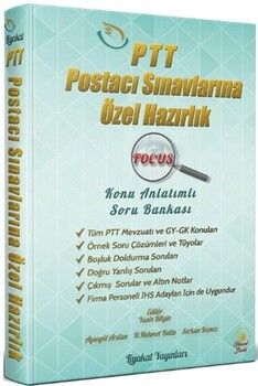 Liyakat Yayınları PTT POSTACI Sınavlarına Hazırlık FOCUS Konu Anlatımlı Soru Bankası