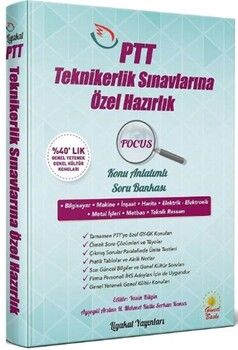 Liyakat Yayınları PTT TEKNİKERLİK Sınavlarına Hazırlık FOCUS Konu Anlatımlı Soru Bankası