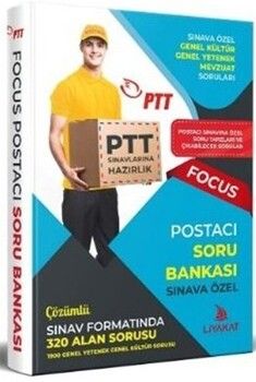 Liyakat Yayınları PTT POSTACI Sınavlarına Hazırlık FOCUS Soru Bankası