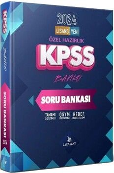 Liyakat Yayınları KPSS Banko Genel Yetenek Genel Kültür Özel Hazırlık Tamamı Çözümlü Yeni Nesil Soru Bankası