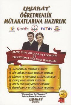 Liyakat Yayınları Liyakat Öğretmenlik Mülakatlarına Hazırlık Kitabı