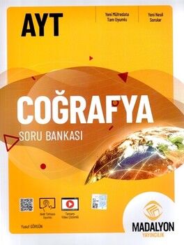 Madalyon Yayınları AYT Coğrafya Soru Bankası