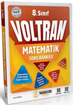 Madalyon Yayınları 8. Sınıf Matematik Voltran Soru Bankası