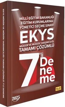 Makro Kitabevi 2025 MEB Eğitim Kurumlarına Yönetici Seçme Sınavı EKYS 7 Deneme