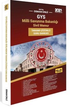 Makro Kitabevi Milli Savunma Bakanlığı Görevde Yükselme Sınavı Tamamı Çözümlü Soru Bankası
