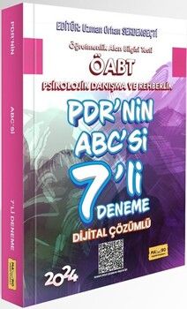 Makro Kitabevi PDR nin ABC si ÖABT Psikolojik Danışma ve Rehberlik Dijital Çözümlü 7 Deneme