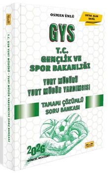Makro Kitabevi T.C. Gençlik ve Spor Bakanlığı GYS Yurt Müdürü - Yurt Müdür Yardımcısı Tamamı Çözümlü Soru Bankası