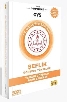 Makro Kitabevi T.C. Milli Eğitim Bakanlığı GYS Şeflik Soru Bankası