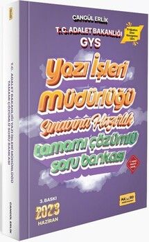 Makro Kitabevi Adalet Bakanlığı Gys Yazı İşleri Müdürlüğü Sınavına Hazırlık Tamamı Çözümlü Soru Bankası