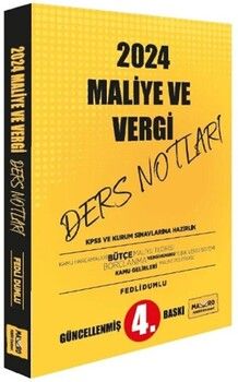 Makro Kitabevi Maliye Vergi Ders Notları KPSS A Grubu ve Kurum Sınavlarına Hazırlık 3. Baskı