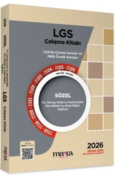 Marka 2026 LGS Sözel T.C. İnkılap Tarihi ve Atatürkçülük-Din Kültürü ve Ahlak Bilgisi-İngilizce Çıkmış Sorular