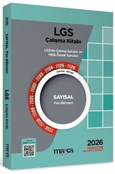 Marka Yayınları 2026 LGS Sayısal Fen Bilimleri Çıkmış Sorular