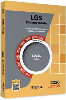 Marka Yayınları 2026 LGS Sözel Türkçe Çıkmış Sorular
