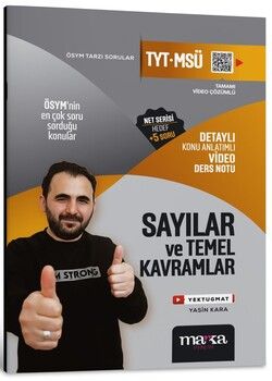 Marka Yayınları 2023 TYT MSÜ Sayılar ve Temel Kavramlar Konu Anlatımlı Video Ders Notu