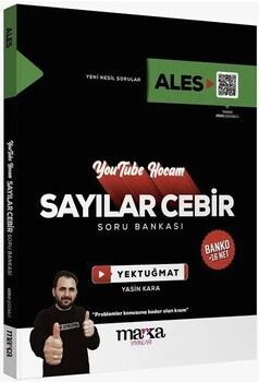 Marka Yayınları  ALES Sayısal Cebir Youtube Hocam Soru Bankası