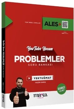 Marka Yayınları  ALES Youtube Hocam Problemler Soru Bankası