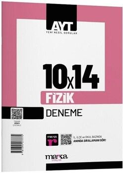 Marka Yayınları AYT Fizik 10x14 Deneme