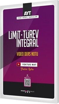 Marka Yayınları AYT Limit Türev İntegral Video Ders Notları