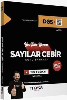 Marka Yayınları  DGS Sayısal Cebir Youtube Hocam Soru Bankası