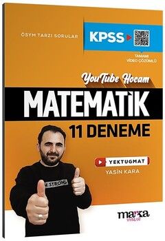 Marka Yayınları  KPSS Matematik 11 Deneme