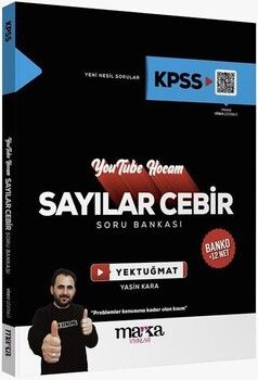 Marka Yayınları  KPSS Sayısal Cebir Youtube Hocam Soru Bankası