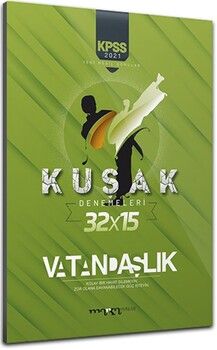 Marka Yayınları KPSS Vatandaşlık Kolaydan Zora 32 Kuşak Deneme