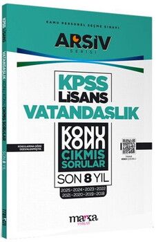 Marka Yayınları KPSS Lisans Vatandaşlık Konu Konu Çıkmış Sorular Son 8 yıl Çıkmış Sorular